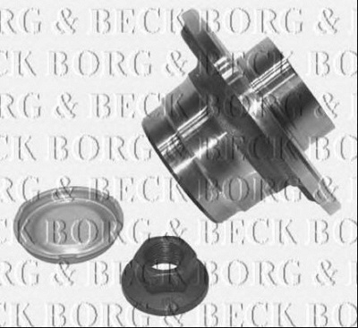 BORG & BECK bwk885 -  Комплект подшипника ступицы колеса